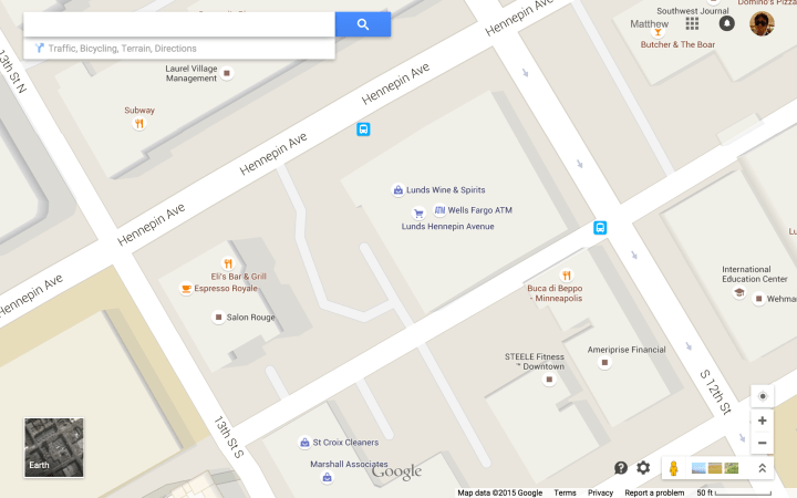 Mpls - Espresso Royale Area - 50 ft g-scale