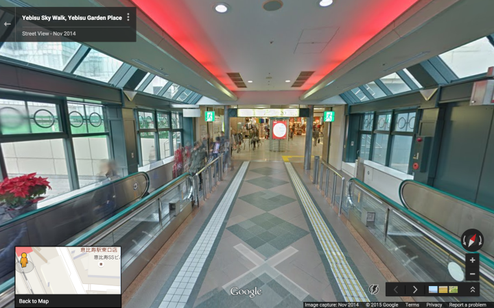 North end of Skywalk.