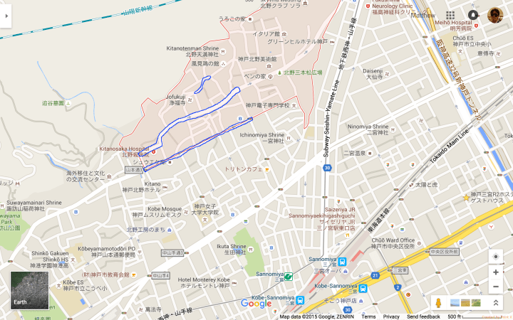 Kitano Cho - Scale 500 ft