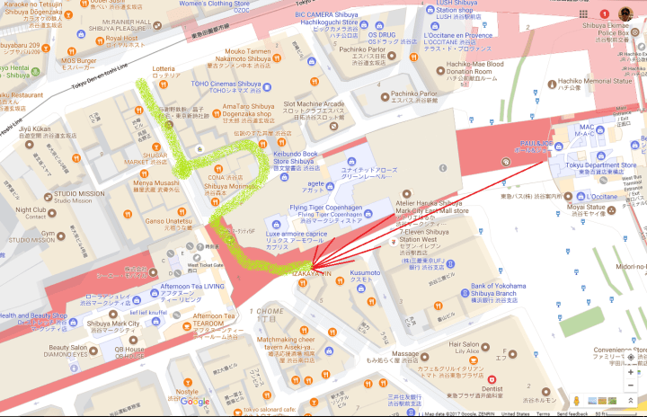 Google Maps 18 min 04 seconds