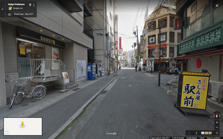 Level 2 shared street looking north