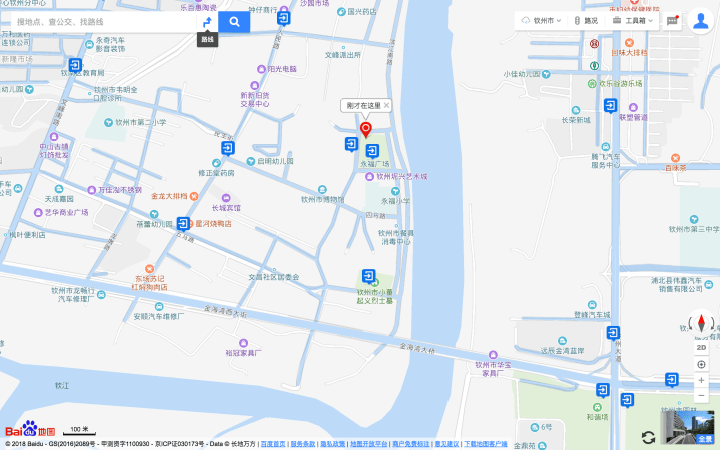 Qinzhou Nan trees park aka YongFuGuangChang